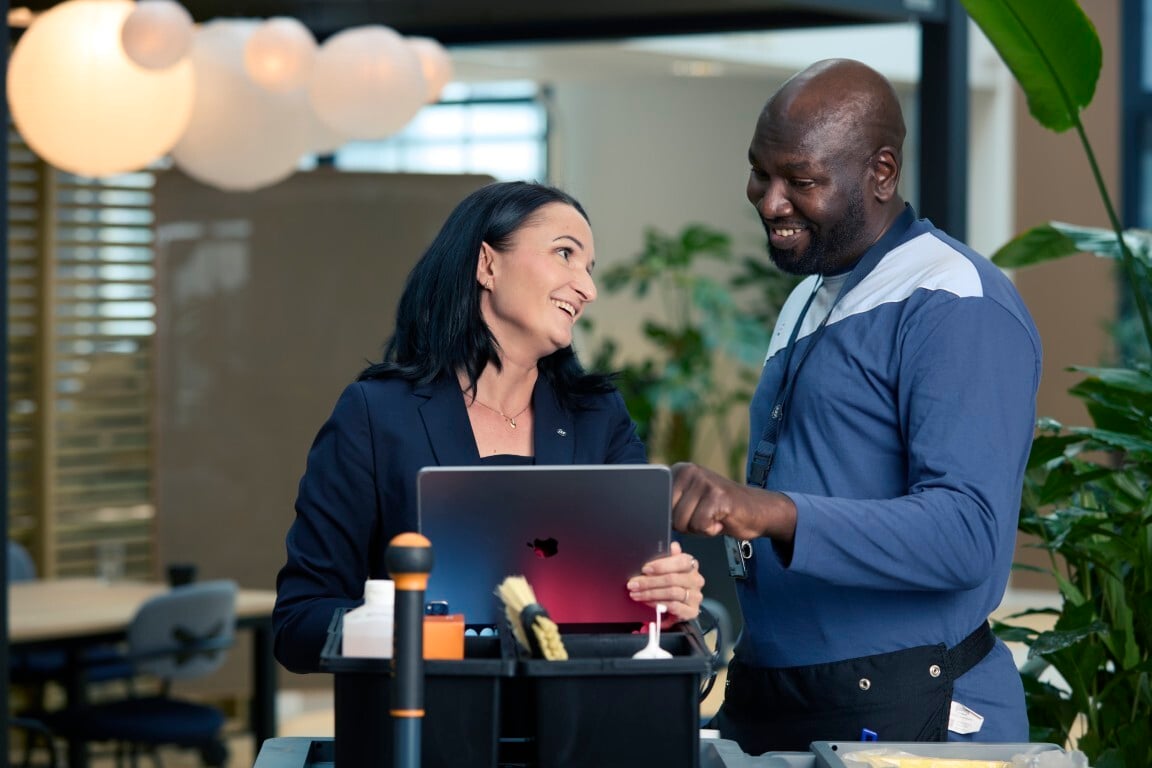 Det er medarbeiderne våre som gjør ISS til et godt sted og være
