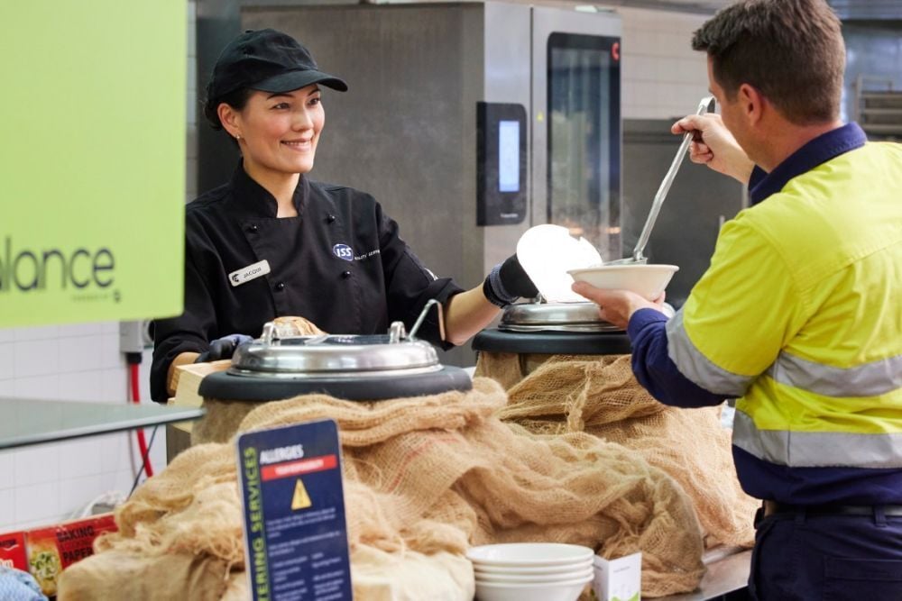 food assistant serving soup I&M industry and manufacturing (Medium)-1
